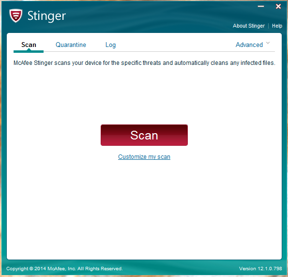 stinger scan
